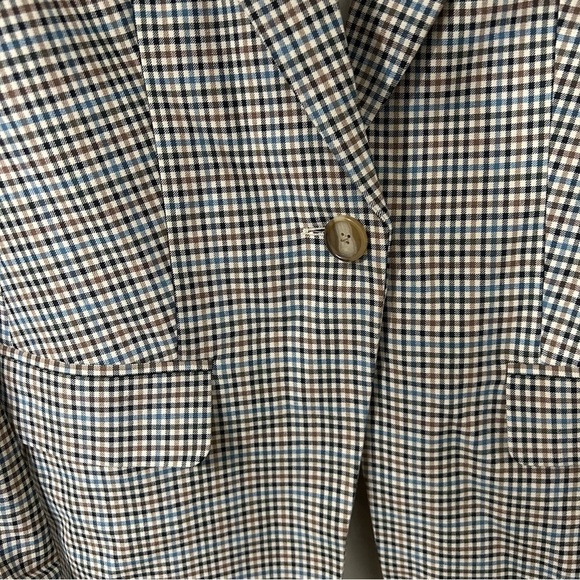 Loft Checked long Modern Blazer - Picture 7 of 11